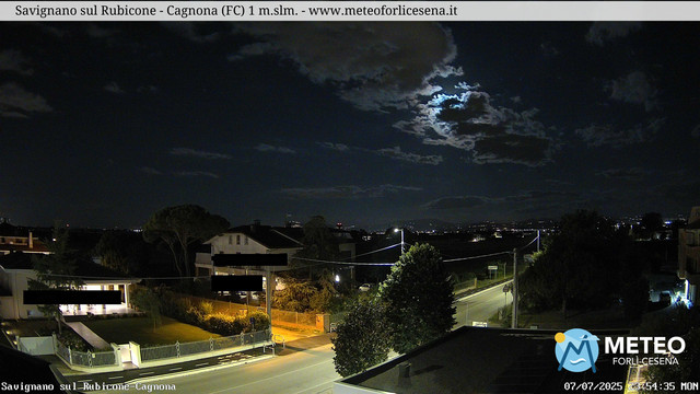 time-lapse frame, Savignano sul Rubicone webcam