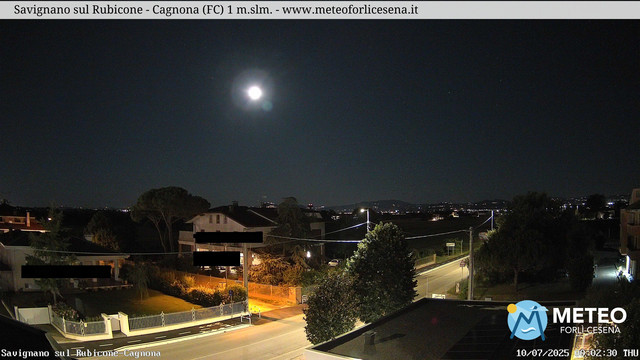 time-lapse frame, Savignano sul Rubicone webcam