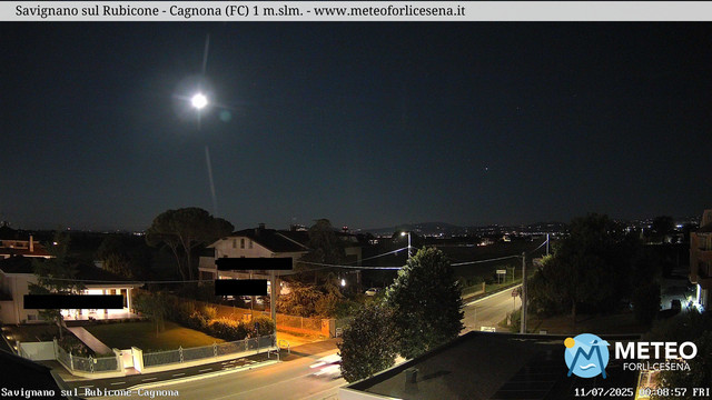 time-lapse frame, Savignano sul Rubicone webcam