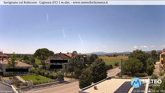 view from Savignano sul Rubicone on 2025-07-11