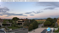 view from Savignano sul Rubicone on 2025-07-12