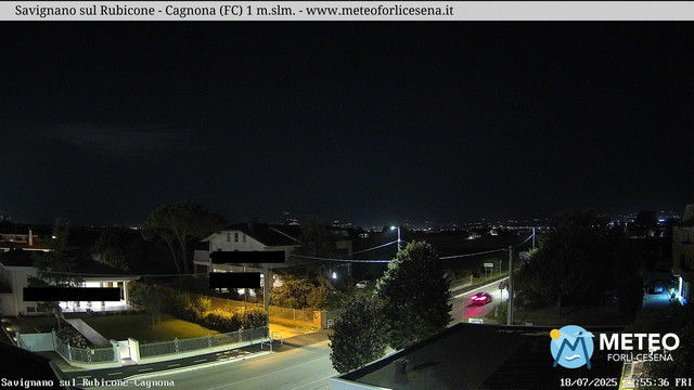 time-lapse frame, Savignano sul Rubicone webcam