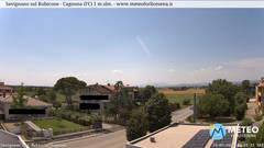 view from Savignano sul Rubicone on 2025-07-19