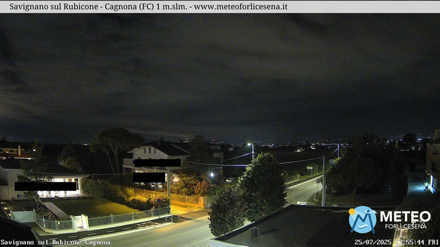 time-lapse frame, Savignano sul Rubicone webcam