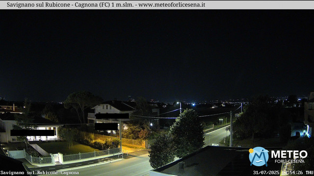 time-lapse frame, Savignano sul Rubicone webcam