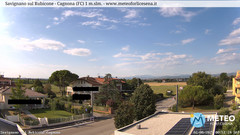 view from Savignano sul Rubicone on 2025-08-02