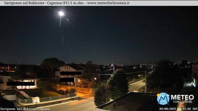 time-lapse frame, Savignano sul Rubicone webcam