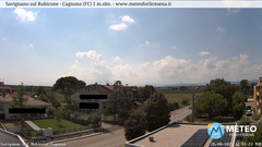 view from Savignano sul Rubicone on 2025-08-26