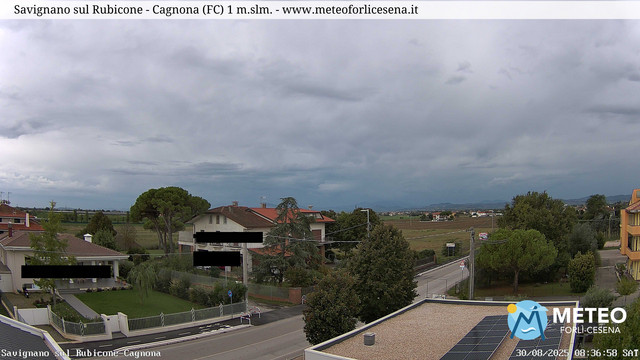 time-lapse frame, Savignano sul Rubicone webcam