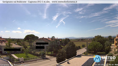 view from Savignano sul Rubicone on 2025-09-01