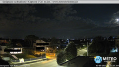 view from Savignano sul Rubicone on 2025-09-06