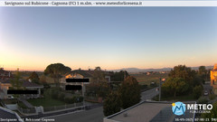 view from Savignano sul Rubicone on 2025-09-18