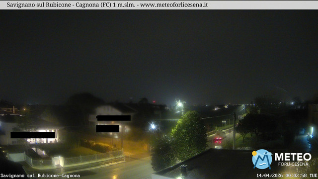 time-lapse frame, Savignano sul Rubicone webcam