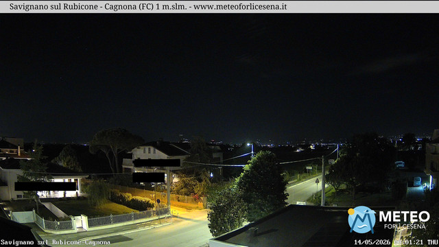 time-lapse frame, Savignano sul Rubicone webcam