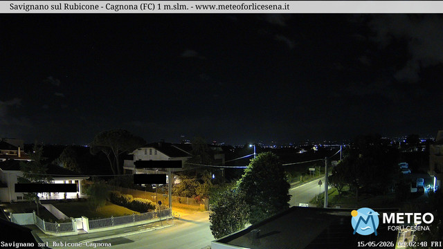 time-lapse frame, Savignano sul Rubicone webcam