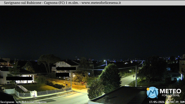 time-lapse frame, Savignano sul Rubicone webcam