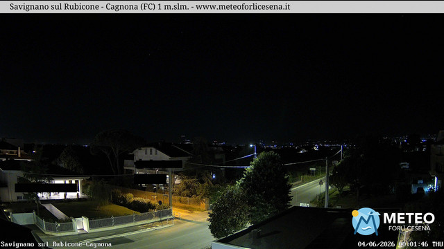 time-lapse frame, Savignano sul Rubicone webcam