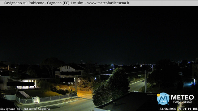 time-lapse frame, Savignano sul Rubicone webcam