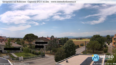 view from Savignano sul Rubicone on 2026-07-06