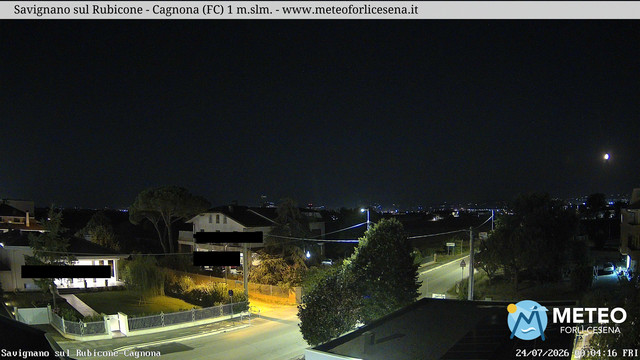 time-lapse frame, Savignano sul Rubicone webcam