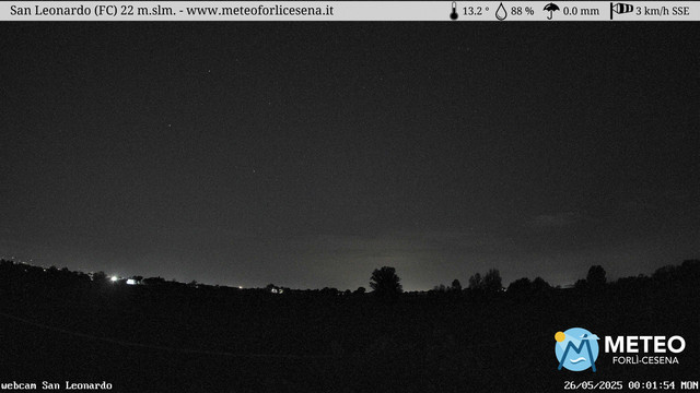 time-lapse frame, San Leonardo webcam