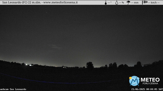 time-lapse frame, San Leonardo webcam