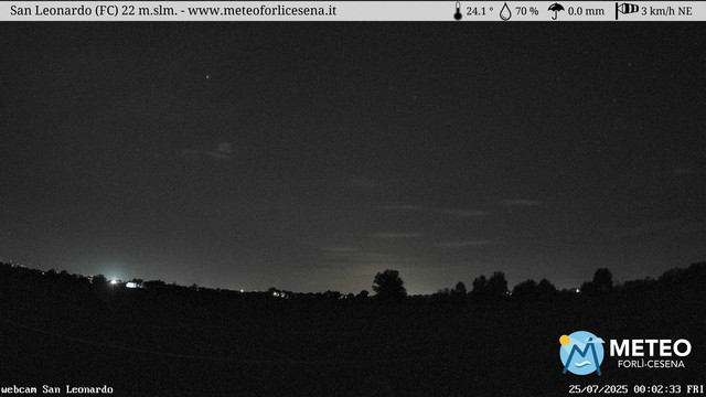 time-lapse frame, San Leonardo webcam