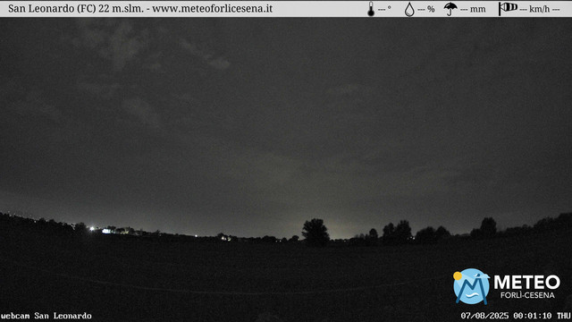 time-lapse frame, San Leonardo webcam
