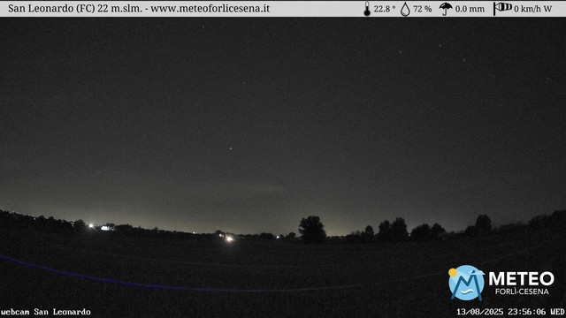 time-lapse frame, San Leonardo webcam