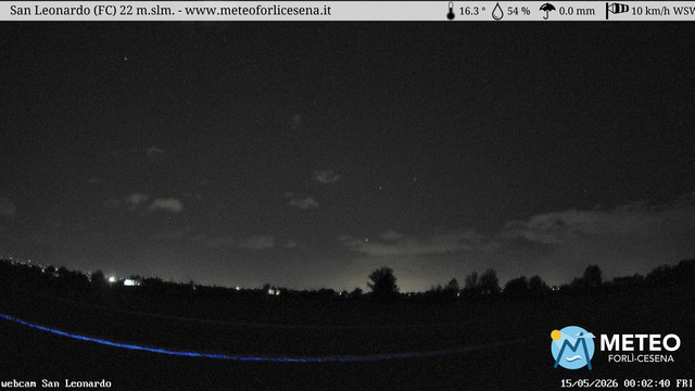 time-lapse frame, San Leonardo webcam