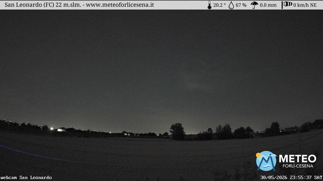 time-lapse frame, San Leonardo webcam