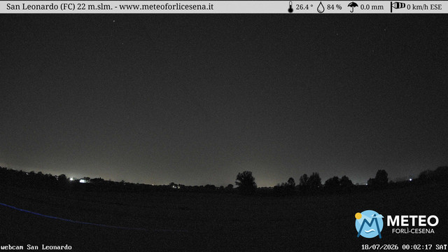time-lapse frame, San Leonardo webcam