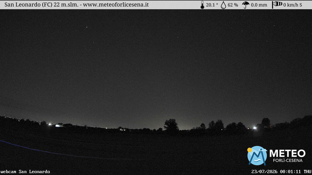 time-lapse frame, San Leonardo webcam