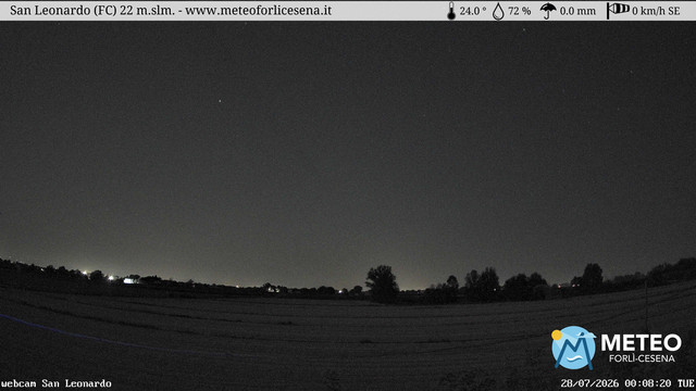 time-lapse frame, San Leonardo webcam