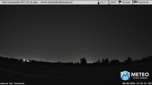 time-lapse frame, San Leonardo webcam