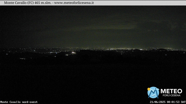 time-lapse frame, Monte Cavallo Nord webcam
