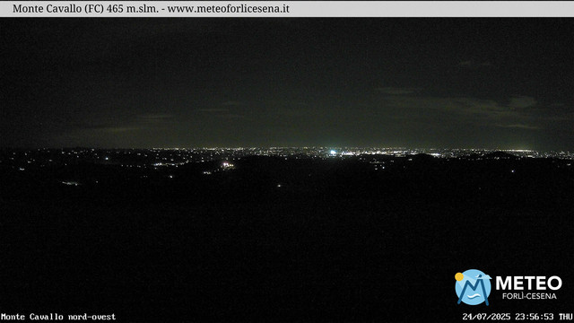 time-lapse frame, Monte Cavallo Nord webcam