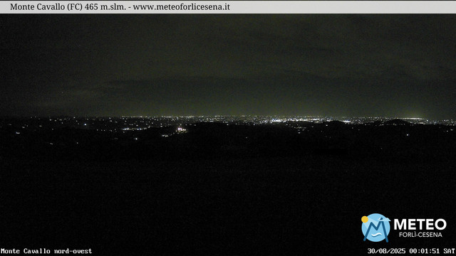 time-lapse frame, Monte Cavallo Nord webcam