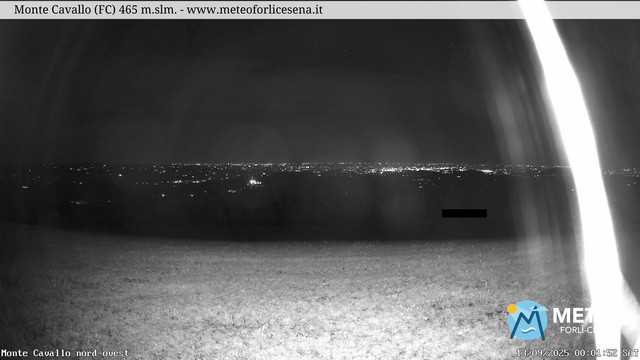time-lapse frame, Monte Cavallo Nord webcam
