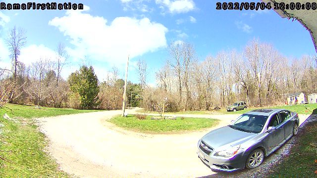 time-lapse frame, Leaves webcam