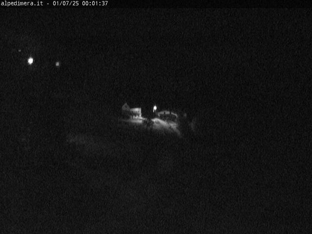 time-lapse frame, Alpe di Mera - Arrivo pista Baita e campo scuola webcam