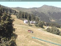 view from Alpe di Mera - Arrivo pista Baita e campo scuola on 2025-07-01