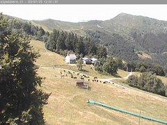 view from Alpe di Mera - Arrivo pista Baita e campo scuola on 2025-07-03