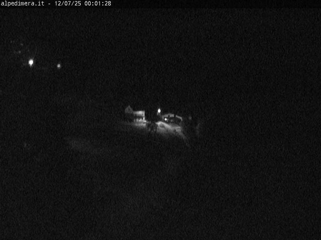 time-lapse frame, Alpe di Mera - Arrivo pista Baita e campo scuola webcam
