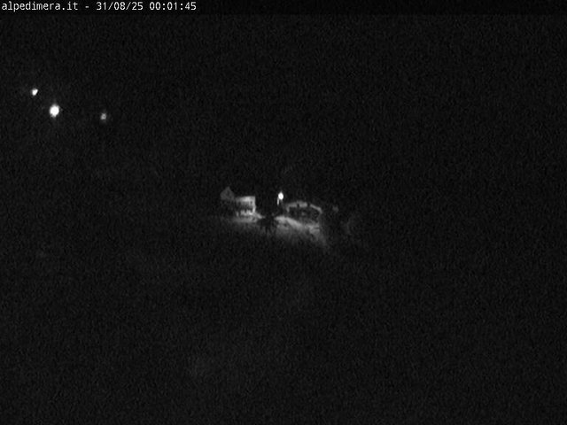 time-lapse frame, Alpe di Mera - Arrivo pista Baita e campo scuola webcam