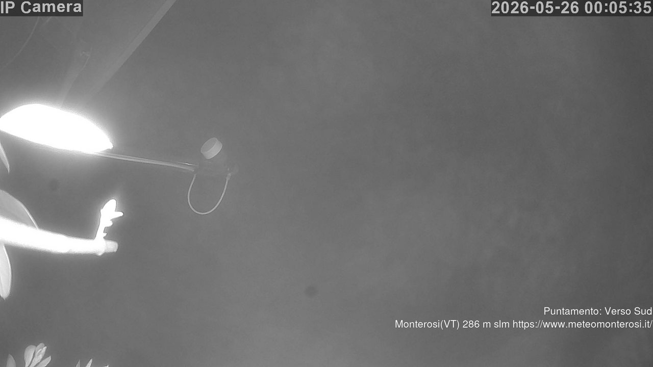 time-lapse frame, Monterosi  webcam