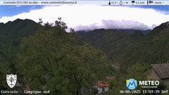 view from Corniolo on 2025-08-30
