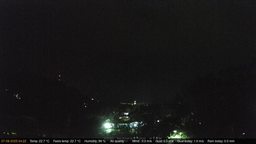 time-lapse frame, Bauang Weathercam webcam