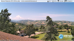 view from Monte Palareto on 2025-06-21