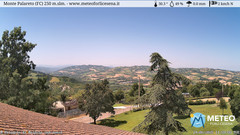 view from Monte Palareto on 2025-06-24
